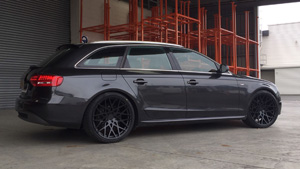 Audi A4 Avant with TSW Vale